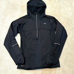 Nike running 1/2 zip lined Hoodie Woman’s xs